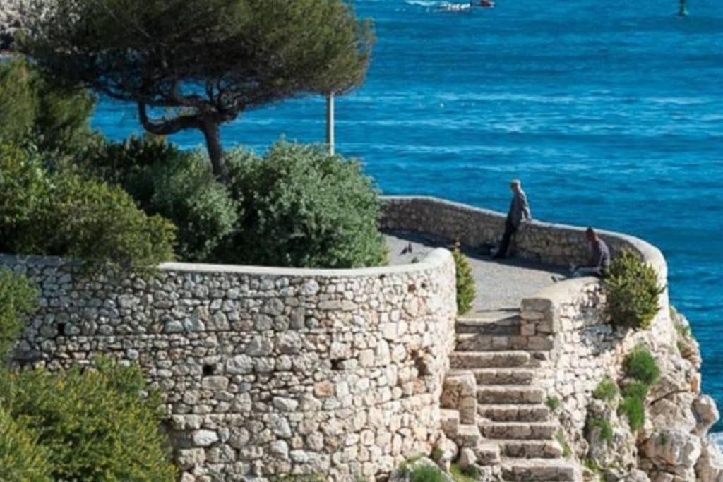 Superbe 3 Pieces Vue Mer A 2 Mn De La Plage, Terrasse, Piscine Et Parking Prive ! Apartment *